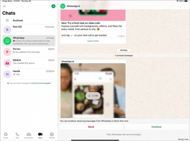 iPad版WhatsAppがついに登場!チャット・通話・ファイル共有をタブレットで快適に