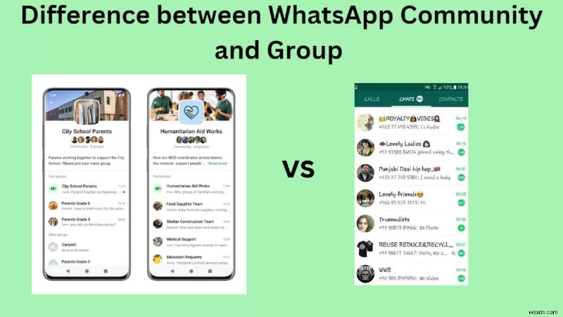 WhatsApp コミュニティとグループの違いとは?目的別に最適な機能を選ぶ完全ガイド