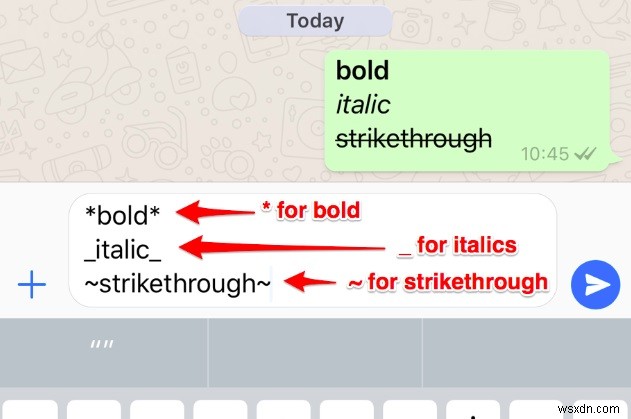 WhatsAppのフォントをカスタマイズする方法|すぐ使える簡単テクニック8選