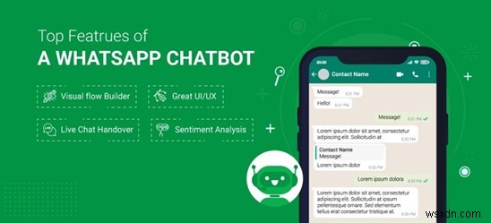 WhatsApp AIチャットボットとは?ビジネスでの主な機能と導入メリットを徹底解説