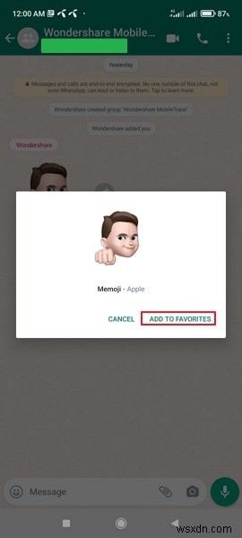 iPhoneのWhatsAppでミー文字(Memoji)ステッカーを送る方法|初心者向けステップバイステップガイド