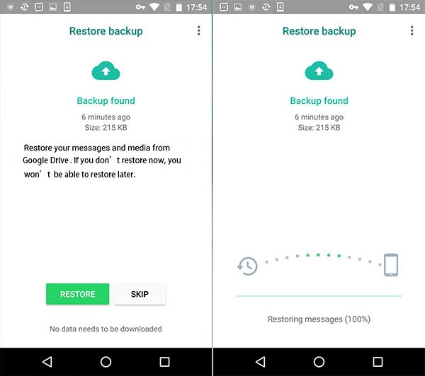 Androidスマホ間でWhatsAppデータを移行する6つの簡単な方法