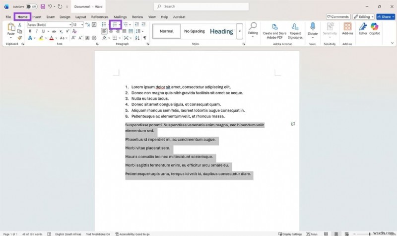 Microsoft Wordで番号付けをリセットする4つの簡単な方法