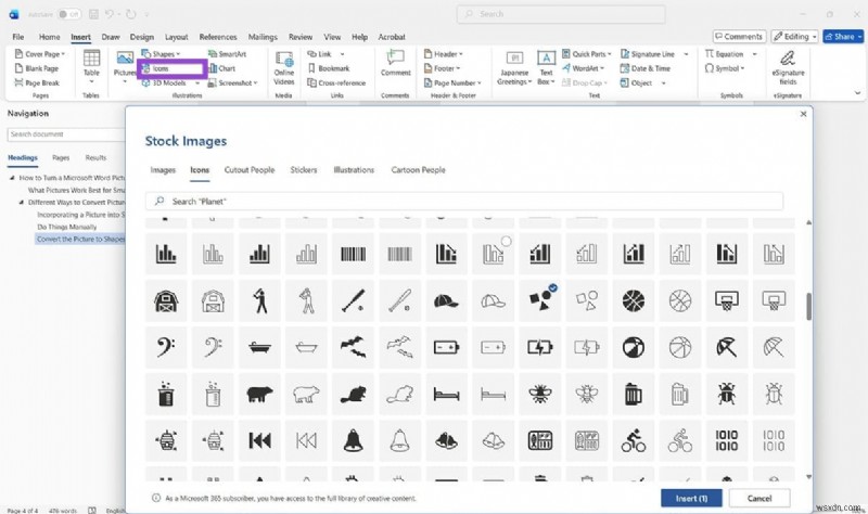 Wordで画像をSmartArtに変換する方法：ステップバイステップガイド