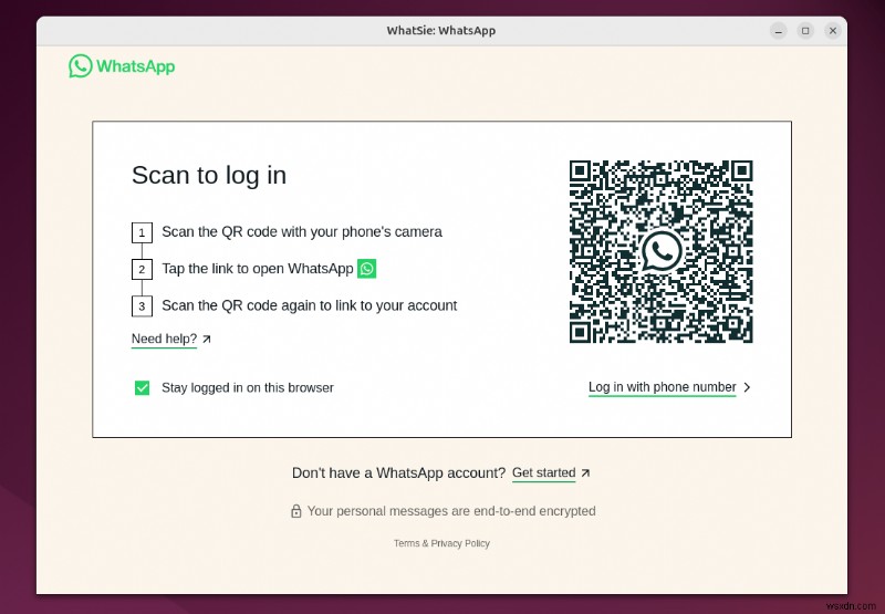 LinuxでWhatsAppをネイティブアプリのように快適に使う方法