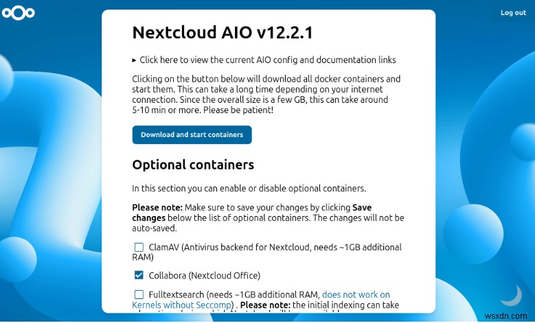 Nextcloud AIOをUbuntuに安全にインストールする方法:完全ステップバイステップガイド