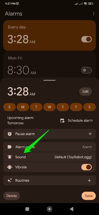 Androidのアラームにプレイリストを設定する方法【ステップバイステップガイド】