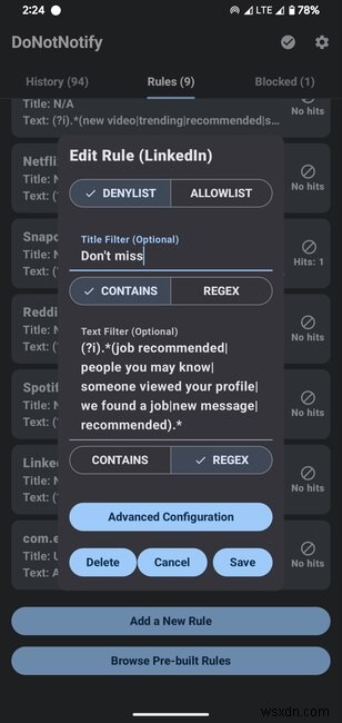 DoNotNotify:重要な通知は残しながらAndroidのスパム通知だけをブロックする方法