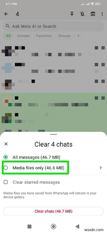 WhatsAppのメディア自動ダウンロードを停止してスマホのストレージを大幅に節約する方法