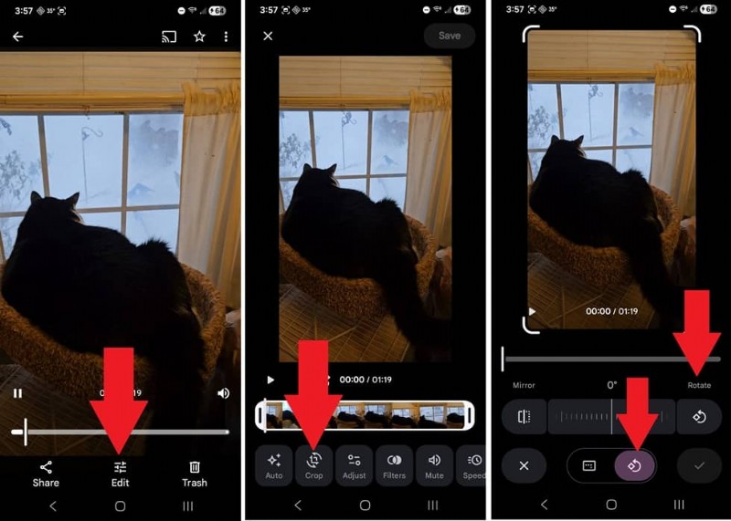 Androidで動画を簡単に回転する方法：縦向き・横向きの修正クイックガイド