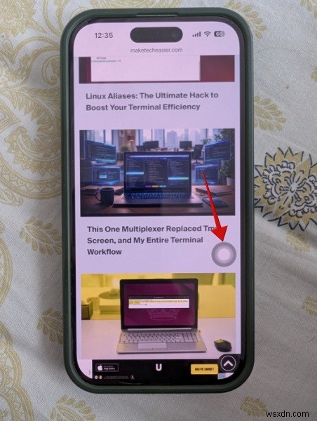 スワイプ不要に！iPhoneで画面内ナビゲーションボタンを有効化する方法