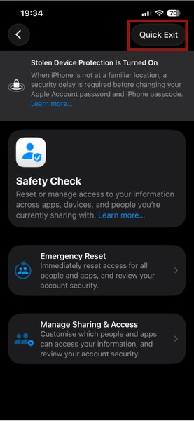 iPhoneの「安全確認(Safety Check)」でプライバシーを守る|不正な追跡を即座に阻止する方法
