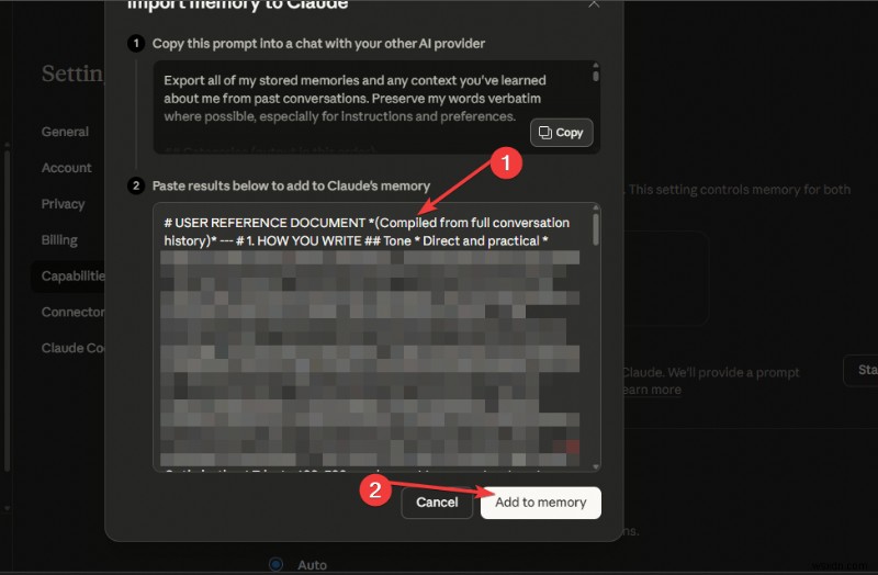 ChatGPTのパーソナライズ情報をClaudeへシームレスに移行するステップバイステップガイド