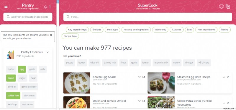 料理初心者必見!基本から学べるおすすめレシピサイト6選