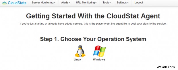 CloudStats.me – クラウドから手軽に実現するLinuxサーバーとWebサイトの総合監視