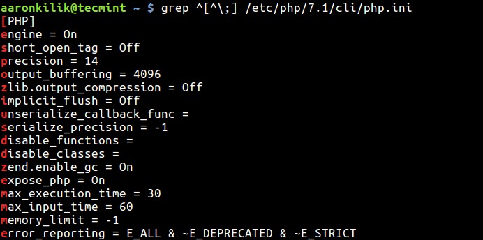 Linuxの設定ファイルからコメント行を一瞬で除外してクリーンに表示する方法
