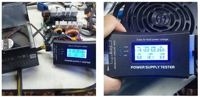 EVGA 500W 80 Plus認証電源の修理記 ― テスターの導通チェックで-12Vラインのショートを突き止める