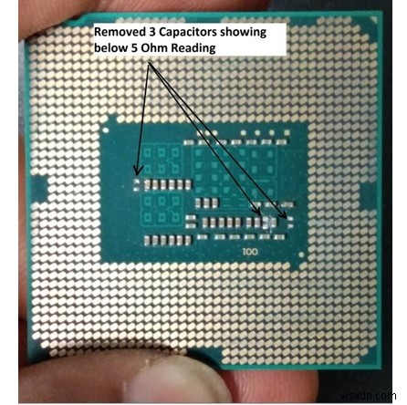 PCの電源は入るのに画面が映らない・POST音も鳴らない――原因はCPU直下のショートしたコンデンサだった