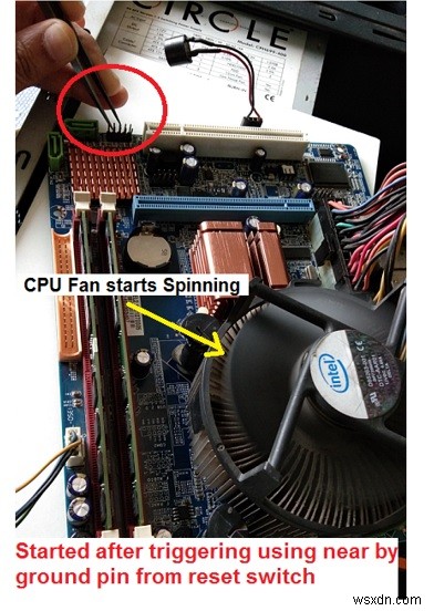 HIS G31デスクトップマザーボード修理記：電源が入らない原因はSMDコンデンサの剥離だった