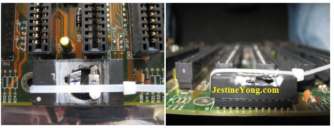 レトロPC復活劇:486DX-2マザーボードのRTC内蔵リチウム電池を交換して「CMOS BATTERY LOW」エラーを解消する方法