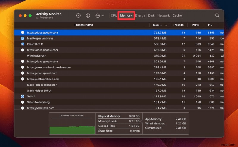 Mac版タスクマネージャー「アクティビティモニター」完全ガイド｜開き方と使い方を徹底解説