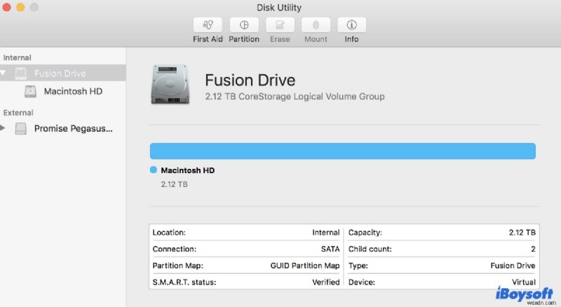 【Mac】Fusion Driveが表示されない・動作しない時の対処法|分離ドライブの修復とデータ復旧ガイド
