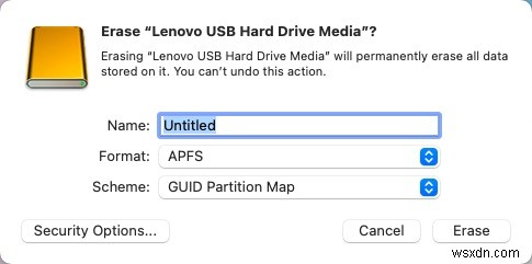 外部ドライブへのmacOSインストールで「このボリュームはこのアップデートと互換性がありません」エラーが出たときの解決方法