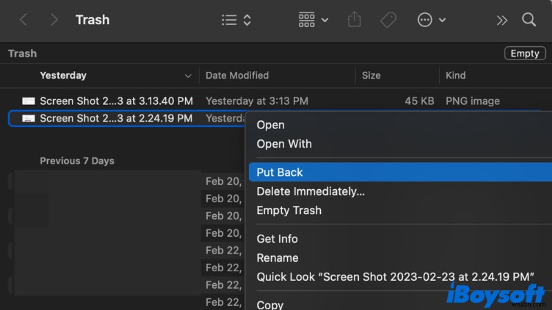 Macで削除されたスクリーンショットを復元する方法：実証済みの4つの手法