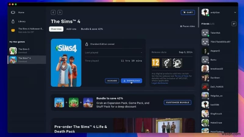 macOSでThe Sims 4をプレイする方法:快適なゲームプレイを実現する完全ガイド
