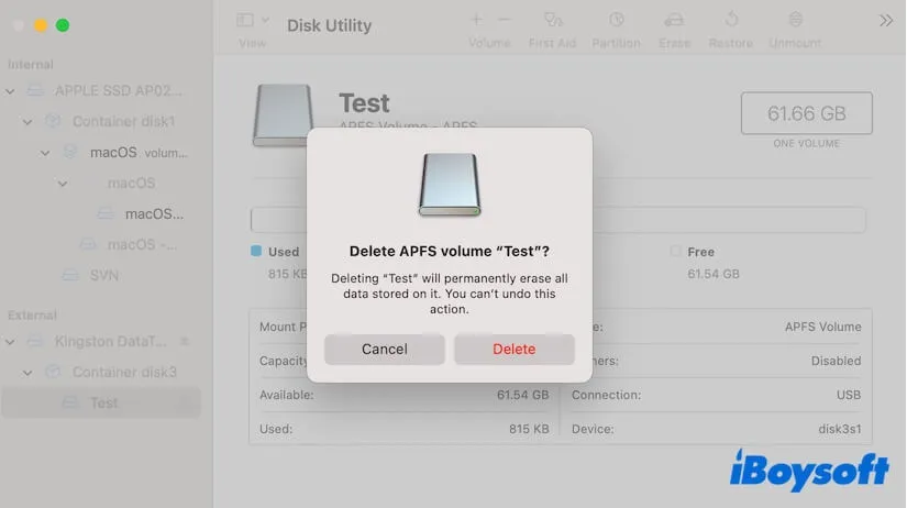Macで「書き込み可能なディスクが必要です:(-69772)」エラーを解決する方法|USBドライブが消去できないときの8つの対処法