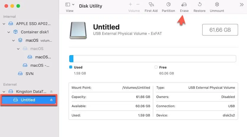 Macで「書き込み可能なディスクが必要です:(-69772)」エラーを解決する方法|USBドライブが消去できないときの8つの対処法