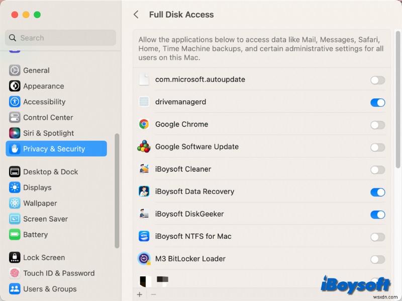 【解決】macOS Sonomaで「(アプリ名)はリムーバブルボリューム上のファイルにアクセスしようとしています」と表示される原因と対処法