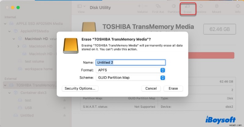 macOSでcom.apple.DiskManagement.disenterエラー49223を修正する方法|外部ドライブをマウントする簡単な手順