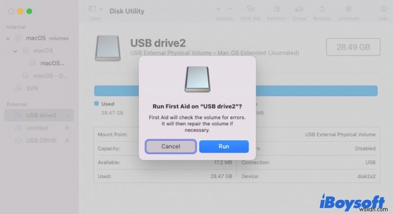 Macで外付けHDD・USBドライブに新しいフォルダが作成できない原因と解決策
