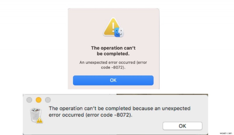 Macエラーコード8072の解決方法|「予期しないエラーが発生しました」をすぐに直す