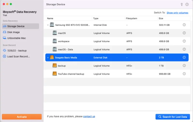 macOSのディスクユーティリティエラー69760を解決：「デバイスの最後のブロックに書き込めません」