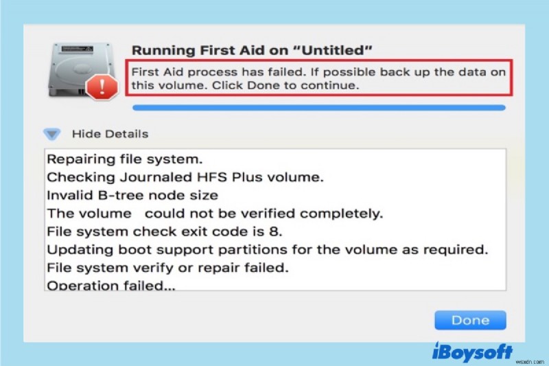 macOSの「修復のためにボリュームをアンマウントできません(-69673)」エラーの解決方法|完全ステップバイステップガイド