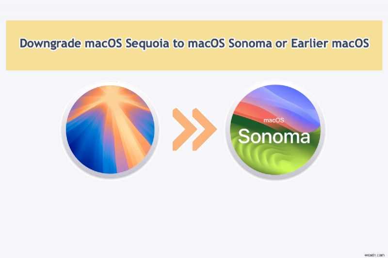 macOS SequoiaをSonoma以前のバージョンにダウングレードする方法|失敗しない3つの手順を徹底解説