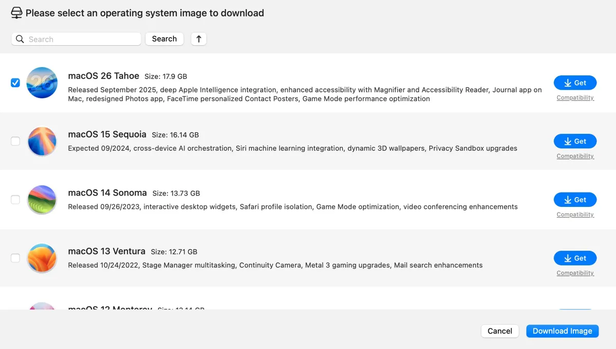 macOS Tahoe 26.4 フルインストーラーとIPSWのダウンロード方法|安全・直接・無料で入手