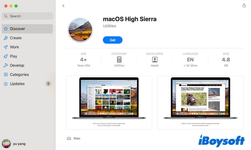 macOS High Sierraインストーラーの無料ダウンロード方法|対応Mac互換性ガイド