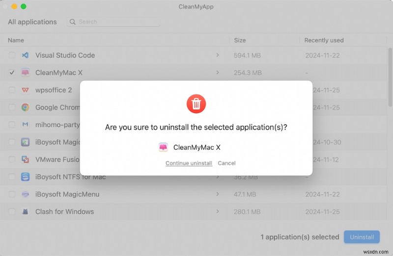 CleanMyMac X/3 を Mac から完全にアンインストールする方法【安全な削除ガイド】