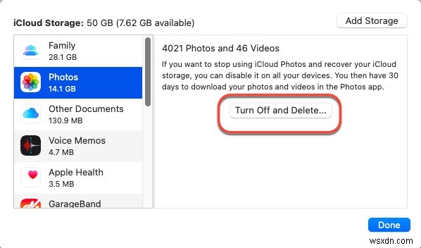 Macで「iCloudストレージがいっぱいです」の通知を解消する2つの簡単な方法