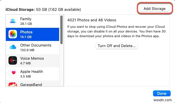 Macで「iCloudストレージがいっぱいです」の通知を解消する2つの簡単な方法