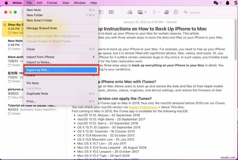 Macのメモ（Apple Notes）がストレージを圧迫！容量をGB単位で解放する2つの解決策