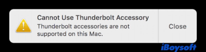MacでThunderboltが動作しない・認識しないときの対処法|エラーを解消して接続を復元する8つの方法