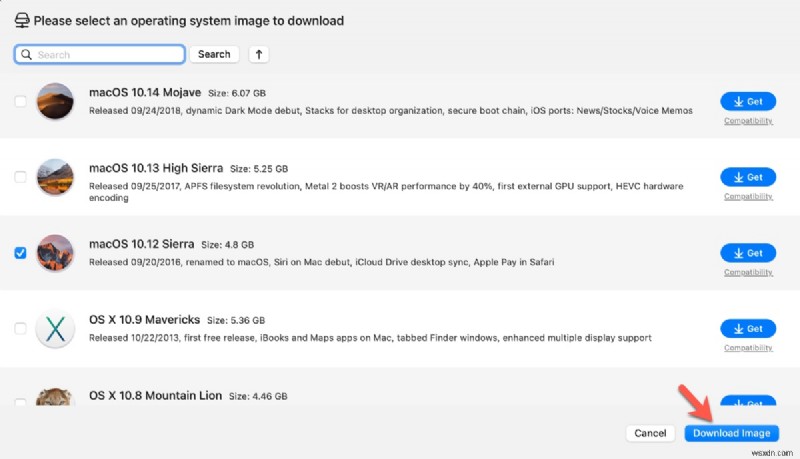 macOS Sierra(10.12)DMGファイルを無料ダウンロード|直接リンクとブータブルUSB作成方法