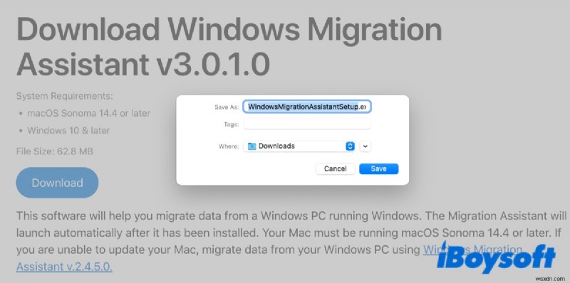 【完全ガイド】Windows移行アシスタントでPCからMacへデータを簡単に移行する方法