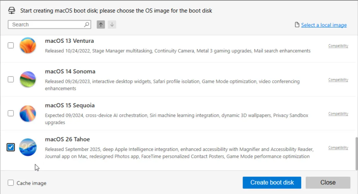 Windows PCでmacOS Tahoeの起動可能USBを作成する方法【初心者向けステップバイステップガイド】