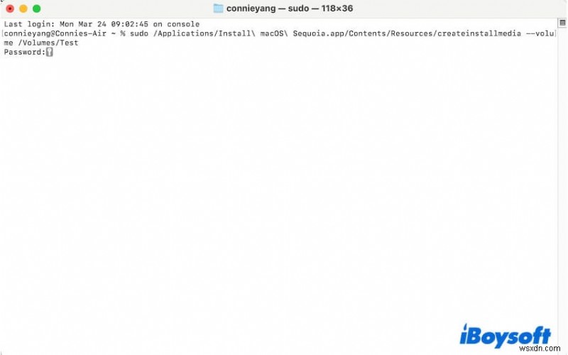 USBインストーラーからMacを起動すると禁止マーク🚫が表示される原因と解決法