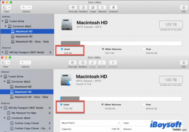 macOSクリーンインストール後にMacintosh HDが2つ表示される?原因と重複ボリュームの削除方法を徹底解説